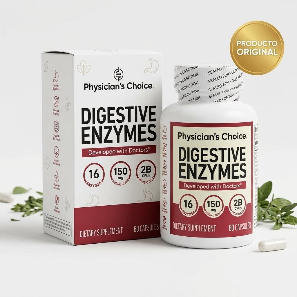 Digestive Enzymes 60 Caps. — foto 4
