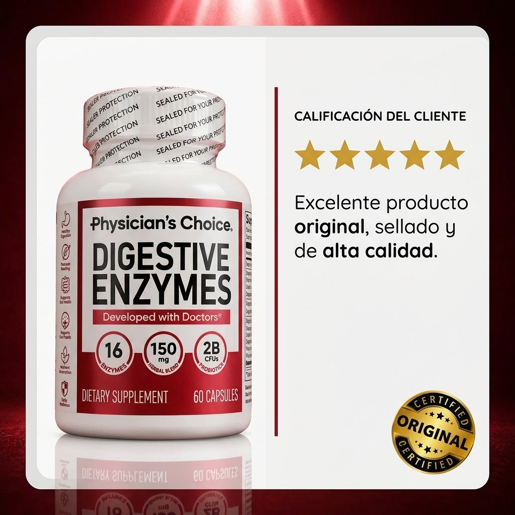 Digestive Enzymes 60 Caps. — foto 5