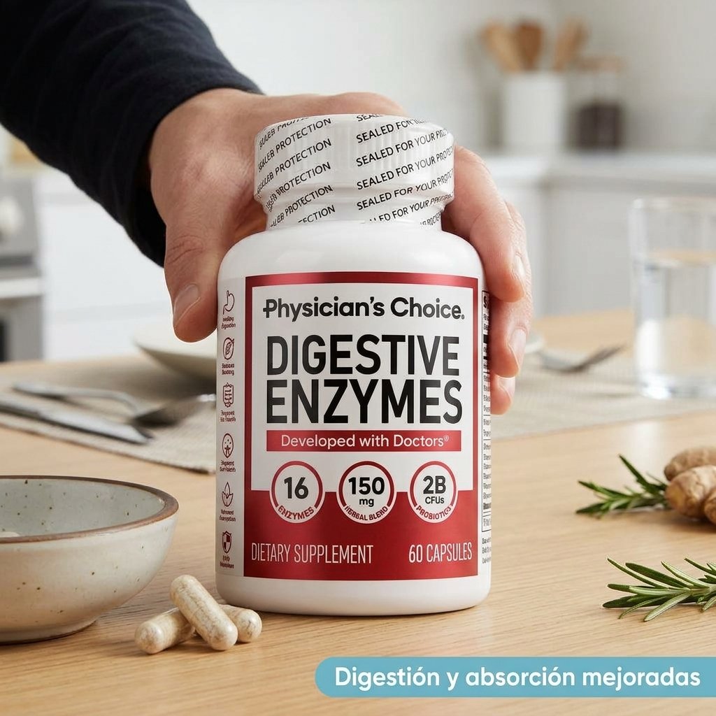 Digestive Enzymes 60 Caps. — foto 3