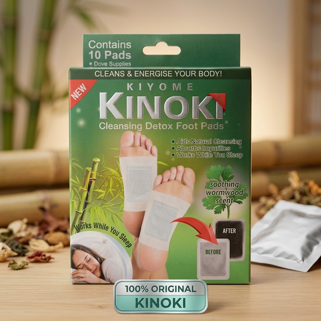 Parches Detox para Pies Kinoki 10 Unidad — foto 5