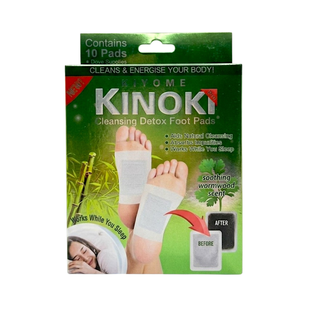 Parches Detox para Pies Kinoki 10 Unidad