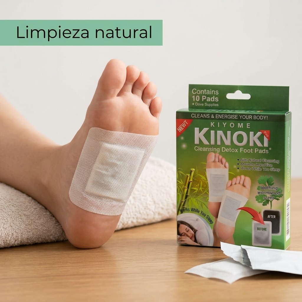 Parches Detox para Pies Kinoki 10 Unidad — foto 7