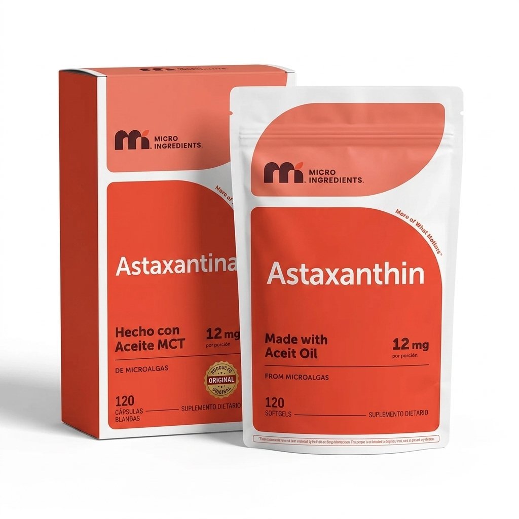 Astaxanthin 12mg Micro Ingredients Importada — foto 2