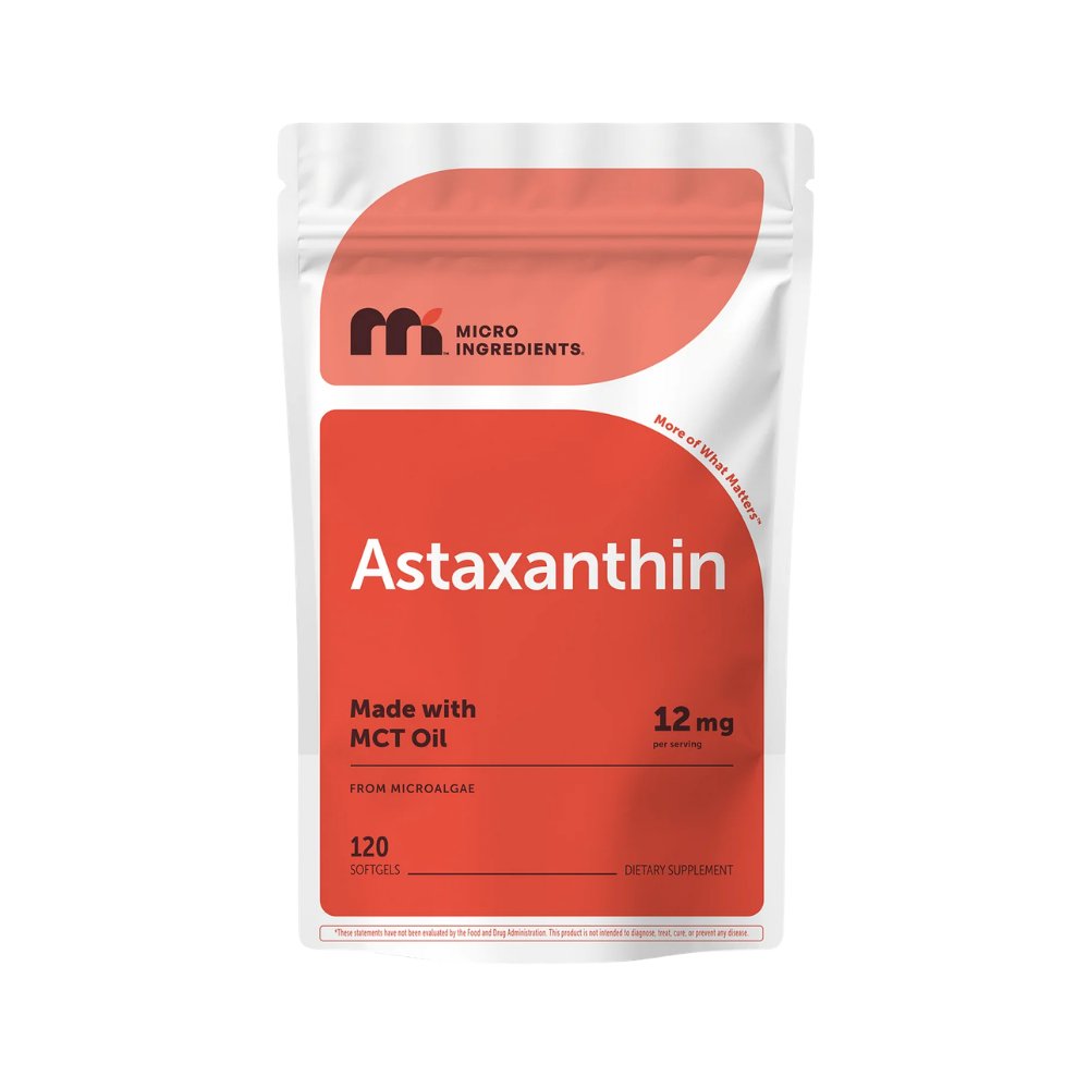 Astaxanthin 12mg Micro Ingredients Importada
