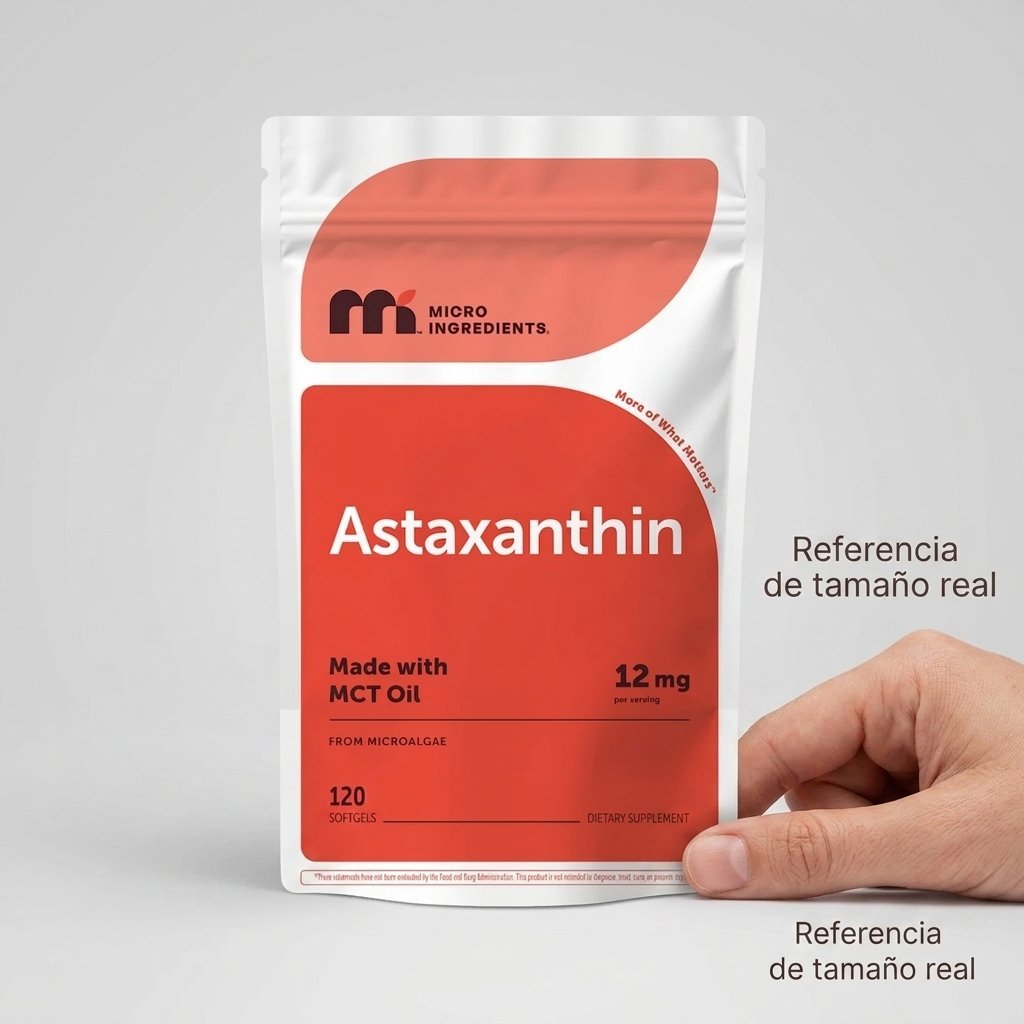 Astaxanthin 12mg Micro Ingredients Importada — foto 7