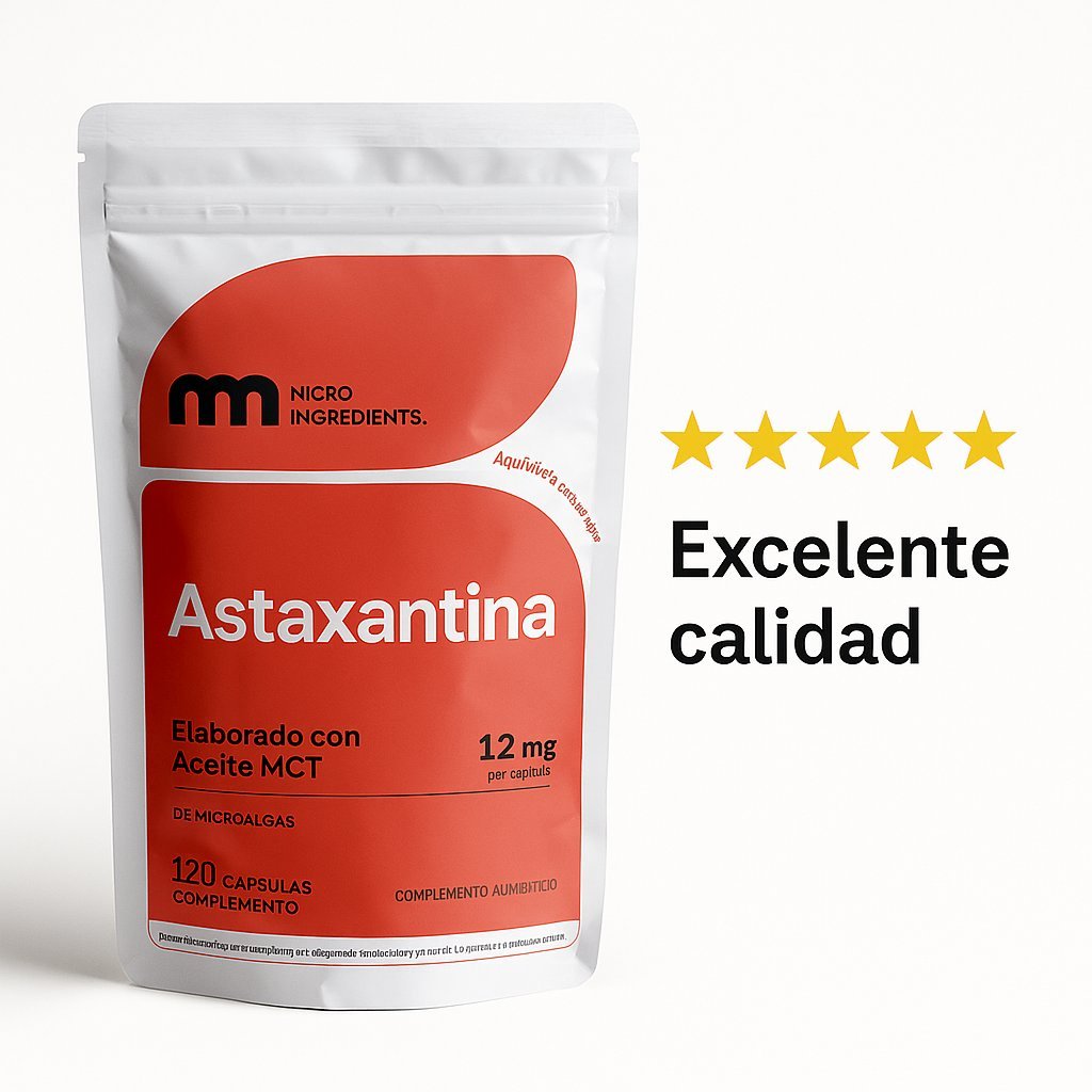 Astaxanthin 12mg Micro Ingredients Importada — foto 5