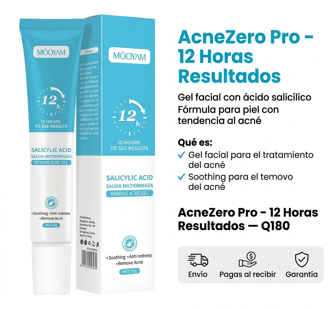 AcneZero Pro - Serum de Acido Salicilico - 12 Horas Resultados — foto 8
