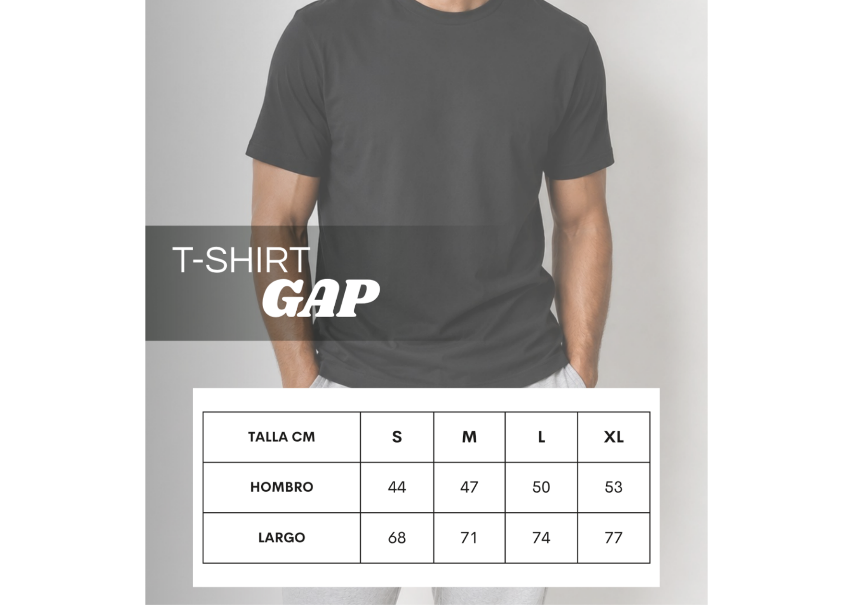 1 T-Shirt Gap Negra  — foto 4
