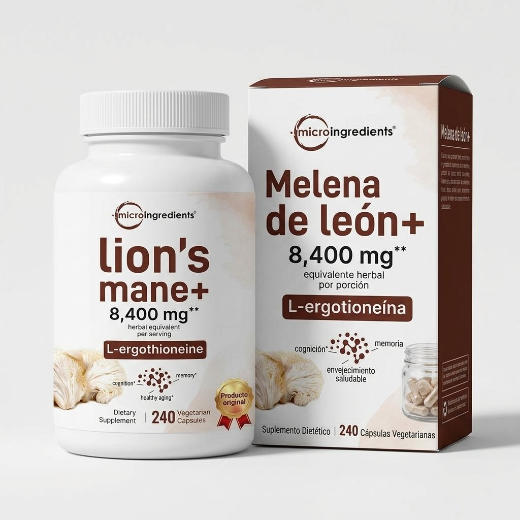 Lions Mane Micro Ingredients Importada — foto 3