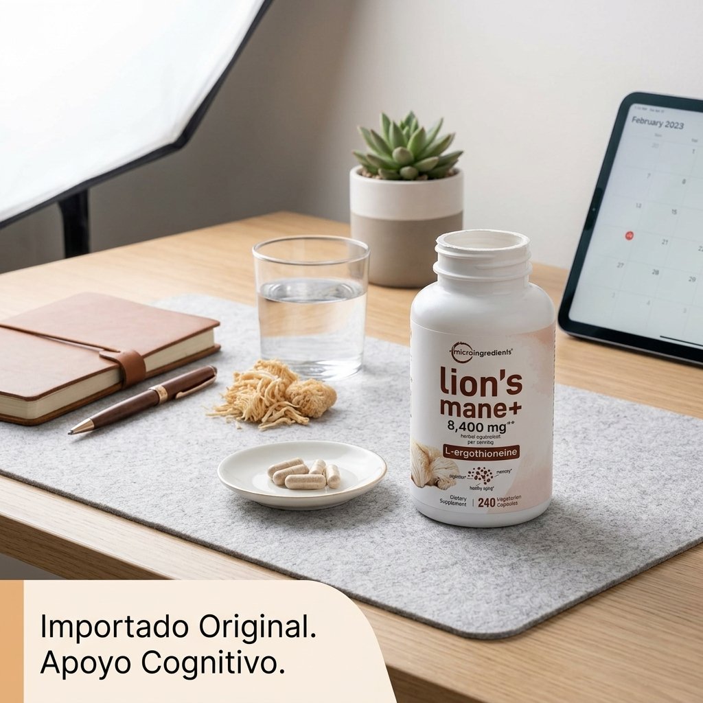 Lions Mane Micro Ingredients Importada — foto 4